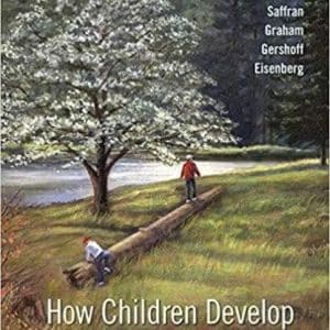 How Children Develop 6th Canadian Edition