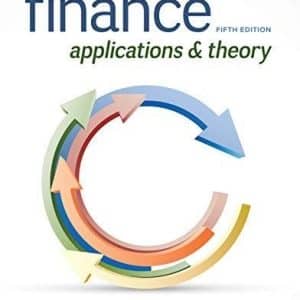 Finance: Applications and Theory 5th Edition by Marcia Cornett