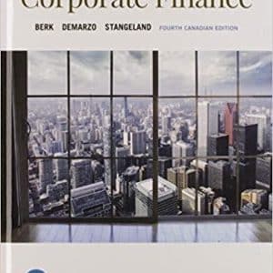 Corporate Finance, Fourth Canadian Edition