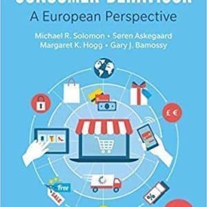 Consumer Behaviour :  A European Perspective 7th Edition