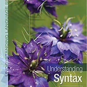 Understanding Syntax Understanding Language 5th Edition