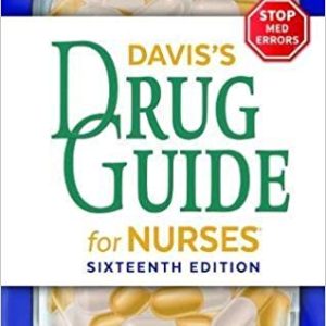 Davis's Drug Guide for Nurses 16th Edition