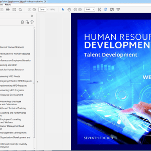 Human Resource Development Talent Development 7th