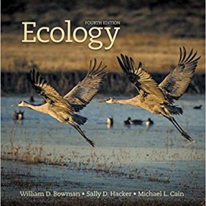 Bowman's Ecology 4th Edition