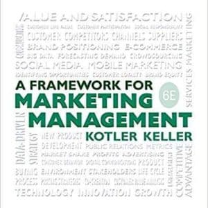 Framework for Marketing Management 6th Edition