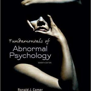 Fundamentals of Abnormal Psychology 7th edition