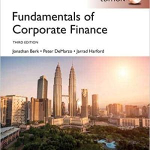 Fundamentals of Corporate Finance 3rd Global Edition