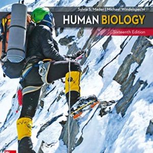 Human Biology 16th Edition by Mader/Windelspecht