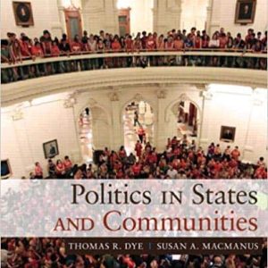 Politics in States and Communities 15th Edition