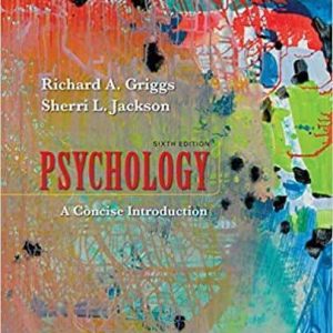 Psychology: A Concise Introduction 6th Edition