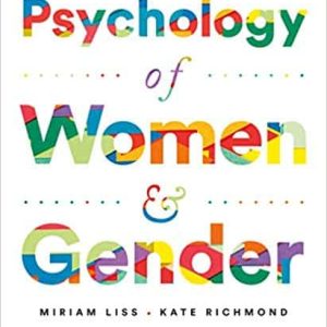 Psychology of Women and Gender by Miriam Liss