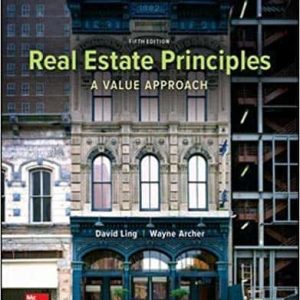 Real Estate Principles: A Value Approach 5th Edition
