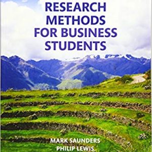 Research Methods for Business Students 7th Edition