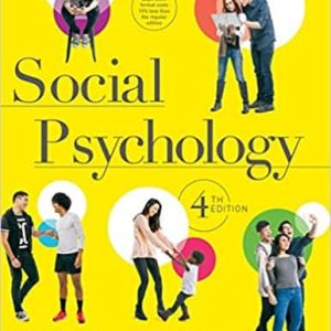 Social Psychology 4th Edition