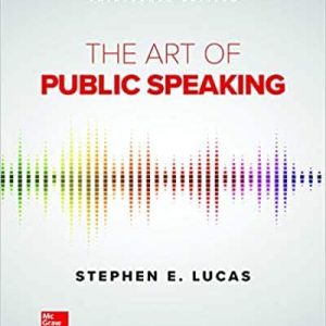The Art of Public Speaking 13th Edition