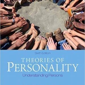 Theories of Personality: Understanding Persons 6th Edition