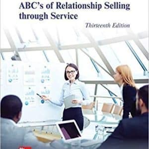ABC’s of Relationship Selling through Service 13th Edition