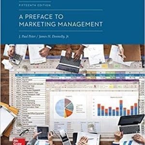 A Preface to Marketing Management 15th Edition