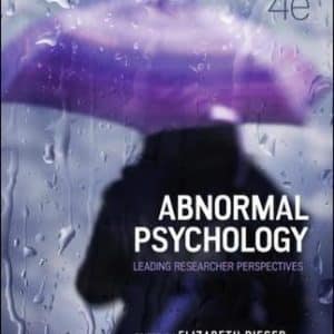 Abnormal Psychology: Leading Researcher Perspectives 4th Edition by Rieger Elizabeth