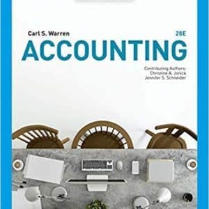Accounting 28th Edition by Carl Warren