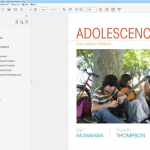 Adolescence Canadian Edition by Ian McMahan