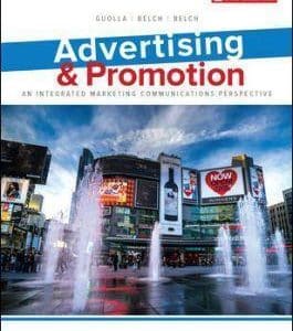 Advertising & Promotion 7th Edition By Michael Guolla