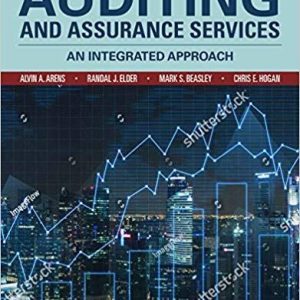 Auditing and Assurance Services 17th Edition by Alvin A. Arens