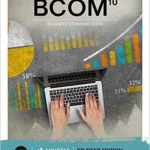 BCOM 10th Edition by Carol M. Lehman