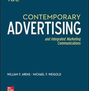 Contemporary Advertising 16th Edition By William Arens