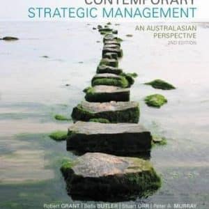 Contemporary Strategic Management an Australasian Perspective 2th