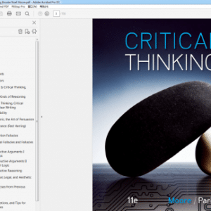 Critical Thinking 11th Edition by Brooke Noel Moore