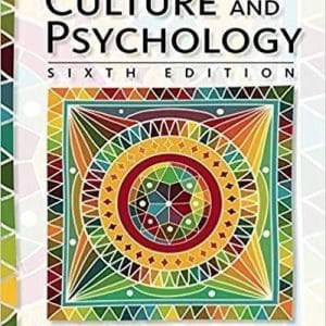 Culture and Psychology 6th Edition