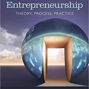 Entrepreneurship Theory Process Practice 10th by Donald