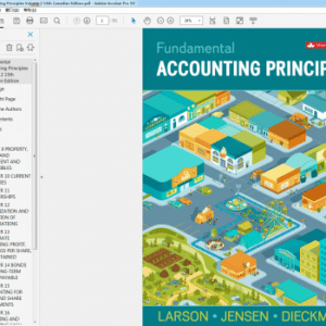 Fundamental Accounting Principles Volume 2 15th Canadian Edition