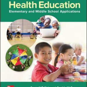Health Education: Elementary and Middle School Applications 9th Edition