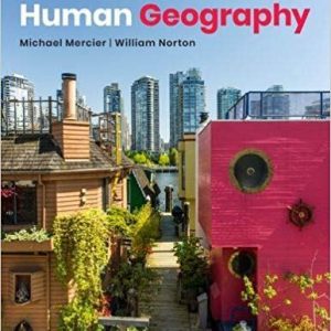 Human Geography 10th Edition by Michael Mercier