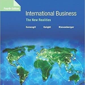 International Business The New Realities 4th by Cavusgil