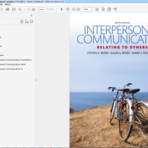 Interpersonal Communication Relating to Others 8th Edition