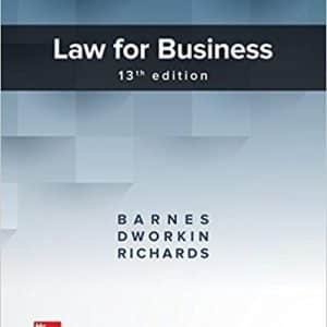Law for Business 13th Edition