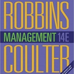 Management 14th Edition By Stephen P. Robbins