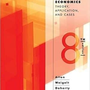 Managerial Economics Theory Applications Cases 8th