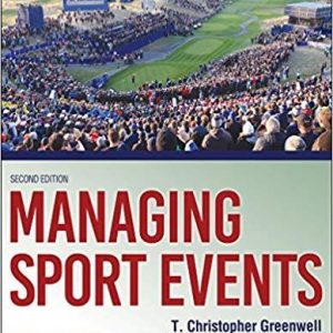 Managing Sport Events 2nd Edition
