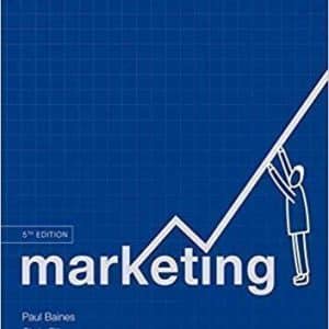 Marketing 5th Edition by Paul Baines