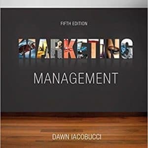 Marketing Management 5th Edition by Dawn Iacobucci