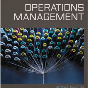 Operations Management 6th Canadian Edition by William J Stevenson