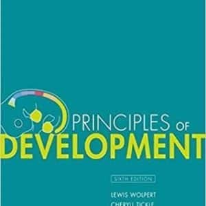 Principles of Development 6th Edition by Lewis Wolpert