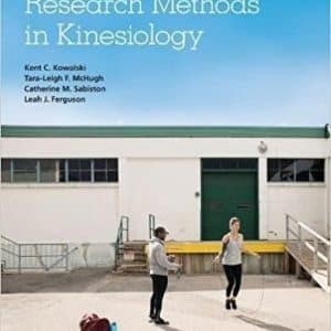 Research Methods in Kinesiology by Kent C. Kowalski