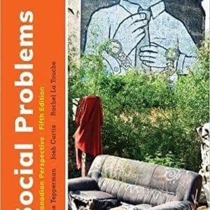 Social Problems A Canadian Perspective, Fifth 5th Edition