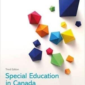 Special Education in Canada 3rd Canadian Edition by Alan Edmunds