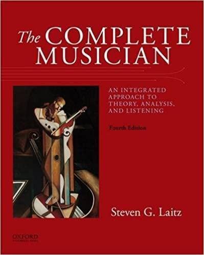 The Complete Musician: An Integrated Approach to Theory, Analysis, and Listening 4th Edition